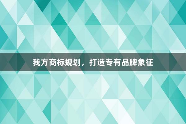 我方商标规划，打造专有品牌象征